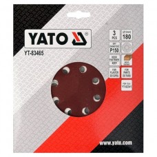 Set 3 Foi abrazive P150, 180mm Yato YT-83465..